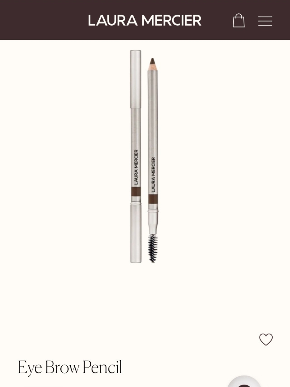 NIB Laura mercier Brow Pencil